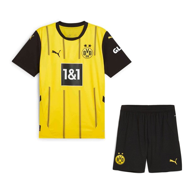 Camiseta Borussia Dortmund Replica Primera Ropa Niño 2024/25